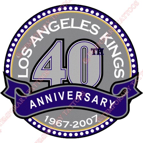 Los Angeles Kings Customize Temporary Tattoos Stickers NO.182